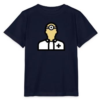 Nursing staff, nurse, carer, doctor, - Stanley/Stella MINI CREATOR Kids’ T-Shirt - navy - Front - Kain (125cm)