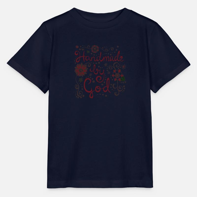Handmade by God - Stanley/Stella Kinder T-Shirt MINI CREATOR - Navy