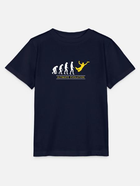 Ultimate Frisbee Evolution - Stanley/Stella Kinder T-Shirt MINI CREATOR  - Navy