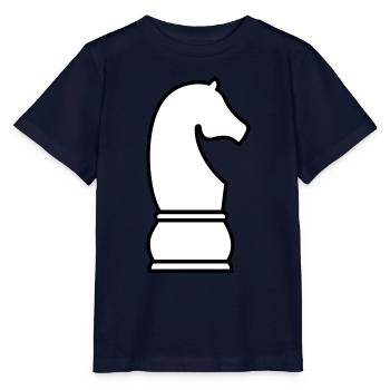 Schach Springer - Stanley/Stella Kinder T-Shirt MINI CREATOR  - Navy - Vorne - Kain (125cm)