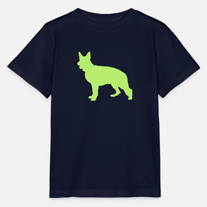 Berger allemand - T-shirt bio MINI CREATOR Stanley/Stella Enfant - marine