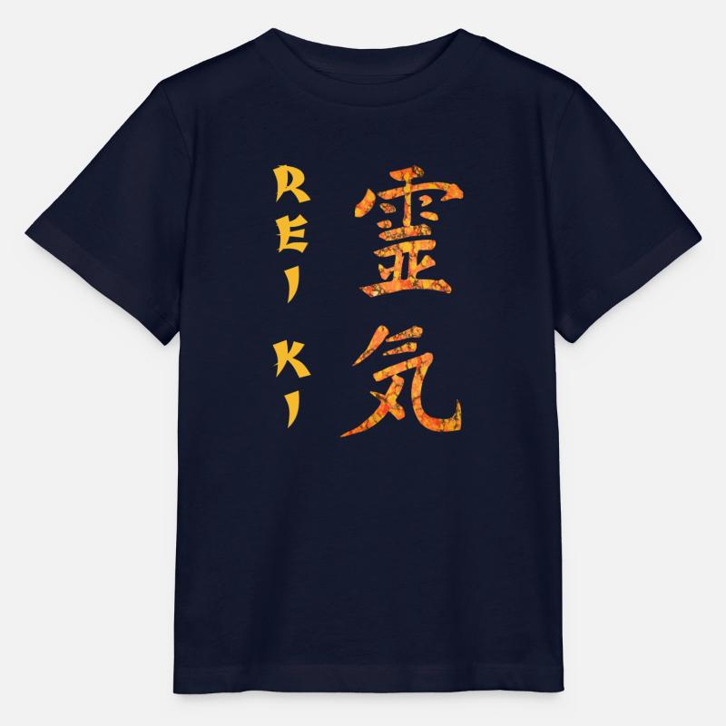 reiki japonais e 212 - T-shirt bio MINI CREATOR Stanley/Stella Enfant - marine