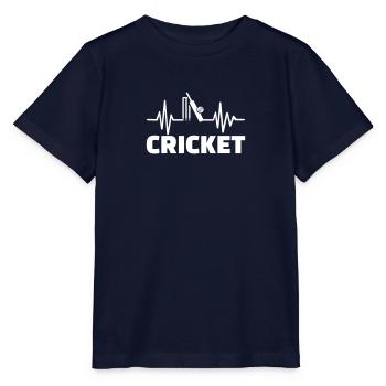 Cricket - Stanley/Stella Kinder T-Shirt MINI CREATOR  - Navy - Vorne - Kain (125cm)