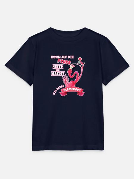 Wir haben Flamingos - Stanley/Stella Kinder T-Shirt MINI CREATOR - Navy