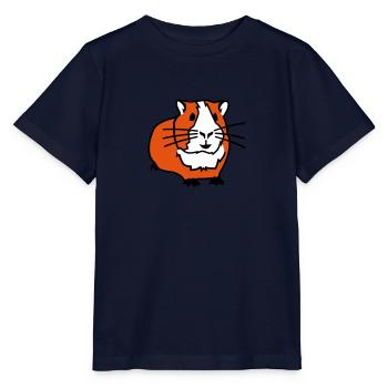 Cochon d'Inde - T-shirt bio MINI CREATOR Stanley/Stella Enfant - marine - Devant - Kain (125cm)