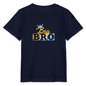 Big Bro - Stanley/Stella Kinder T-Shirt MINI CREATOR  - Navy - Vorne - Kain (125cm)