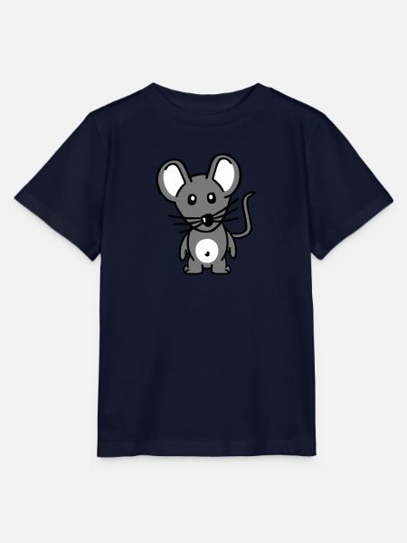 Maus - Stanley/Stella Kinder T-Shirt MINI CREATOR  - Navy