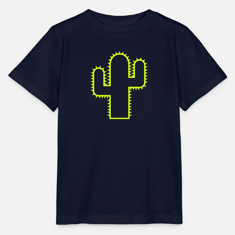 Cactus - T-shirt bio MINI CREATOR Stanley/Stella Enfant - marine
