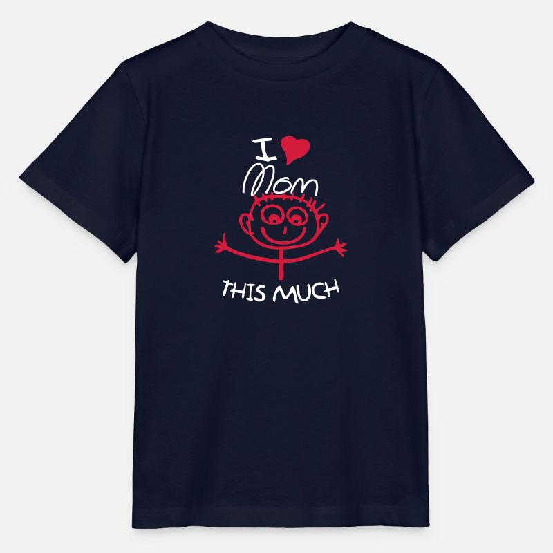 Amo mamma - Maglietta per bambini MINI CREATOR di Stanley/Stella - navy