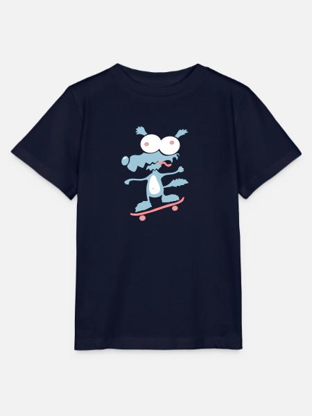 Skate-Wolf - Stanley/Stella Kinder T-Shirt MINI CREATOR - Navy