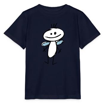 ange gardien - T-shirt bio MINI CREATOR Stanley/Stella Enfant - marine - Devant - Kain (125cm)