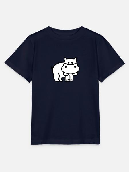Nilpferd - Stanley/Stella Kinder T-Shirt MINI CREATOR - Navy