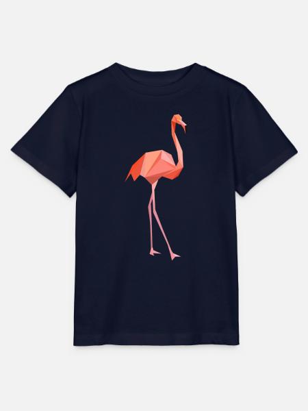 Flamingo Sommer Süß Geschenk - Stanley/Stella Kinder T-Shirt MINI CREATOR - Navy