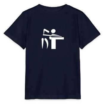 Pool billards - Stanley/Stella MINI CREATOR Kids’ T-Shirt - navy - Front - Kain (125cm)