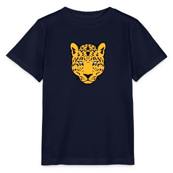 leopards wild animal 30 - Stanley/Stella MINI CREATOR Kids’ T-Shirt - navy - Front - Kain (125cm)