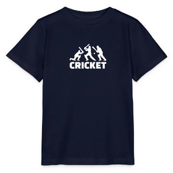 Cricket - Stanley/Stella Kinder T-Shirt MINI CREATOR  - Navy - Vorne - Kain (125cm)