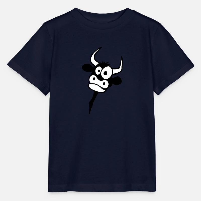 Vache - T-shirt bio MINI CREATOR Stanley/Stella Enfant - marine