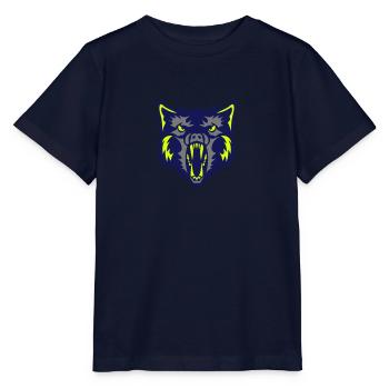 werewolf werewolf wolf 2 - Stanley/Stella MINI CREATOR Kids’ T-Shirt - navy - Front - Kain (125cm)