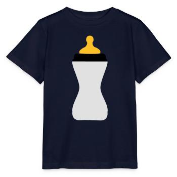 biberon - T-shirt bio MINI CREATOR Stanley/Stella Enfant - marine - Devant - Kain (125cm)
