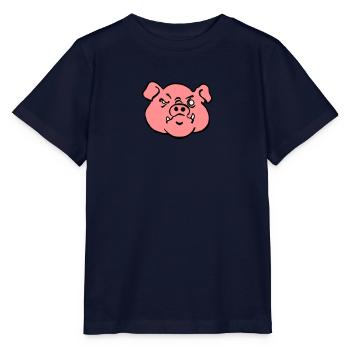 Horror sau - Stanley/Stella Kinder T-Shirt MINI CREATOR  - Navy - Vorne - Kain (125cm)