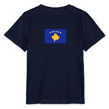 Kosovo - T-shirt bio MINI CREATOR Stanley/Stella Enfant - marine - Devant - Kain (125cm)