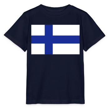 Finnland - Stanley/Stella Kinder T-Shirt MINI CREATOR  - Navy - Vorne - Kain (125cm)