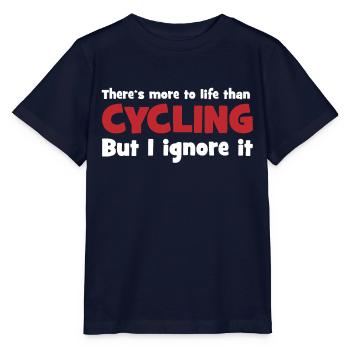 Radsport - Stanley/Stella Kinder T-Shirt MINI CREATOR  - Navy - Vorne - Kain (125cm)