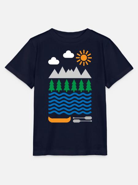 Kajak - Stanley/Stella Kinder T-Shirt MINI CREATOR - Navy