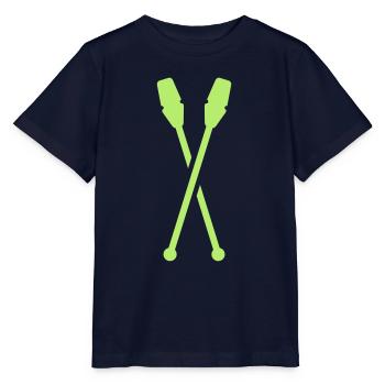 Gymnastik - Stanley/Stella Kinder T-Shirt MINI CREATOR  - Navy - Vorne - Kain (125cm)