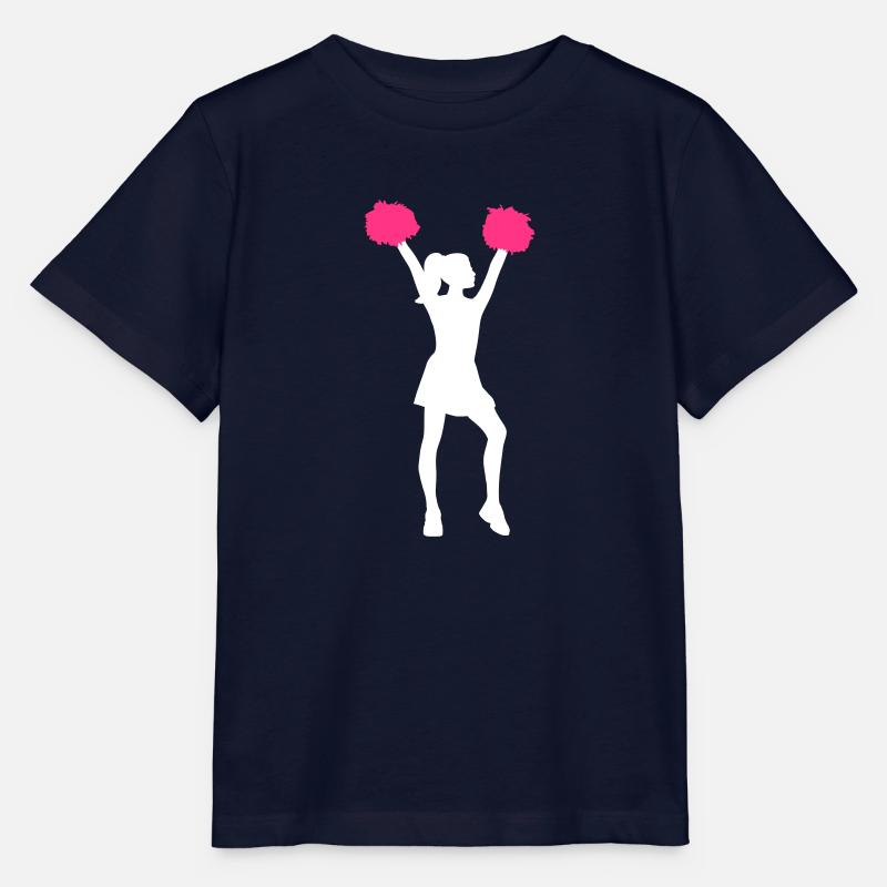 Cheerleader - T-shirt bio MINI CREATOR Stanley/Stella Enfant - marine