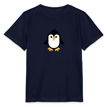 Manchot - T-shirt bio MINI CREATOR Stanley/Stella Enfant - marine - Devant - Kain (125cm)