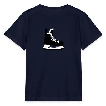 Schlittschuh - Stanley/Stella Kinder T-Shirt MINI CREATOR  - Navy - Vorne - Kain (125cm)