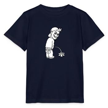 Pee Boy 2c - T-shirt bio MINI CREATOR Stanley/Stella Enfant - marine - Devant - Kain (125cm)