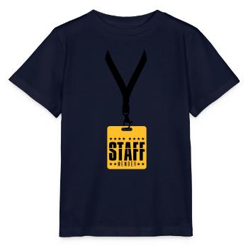 membre de la bande-annonce membre du personnel membre de l'équipage mitar - T-shirt bio MINI CREATOR Stanley/Stella Enfant - marine - Devant - Kain (125cm)