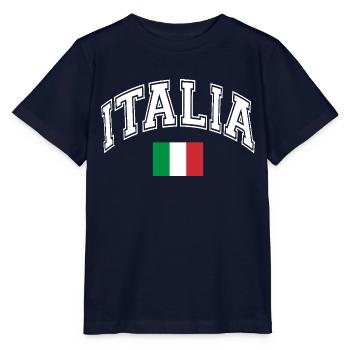 Italy - Stanley/Stella MINI CREATOR Kids’ T-Shirt - navy - Front - Kain (125cm)