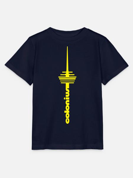 Köln Fernsehturm Colonius Schrift - Stanley/Stella Kinder T-Shirt MINI CREATOR - Navy