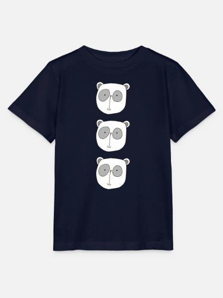 koala bär dreifach - Stanley/Stella Kinder T-Shirt MINI CREATOR - Navy