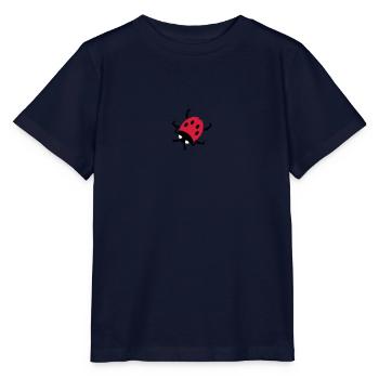 Marienkäfer / ladybug (3c) - Stanley/Stella Kinder T-Shirt MINI CREATOR  - Navy - Vorne - Kain (125cm)