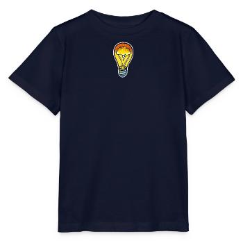 Eco Cloud Bulb - Stanley/Stella MINI CREATOR Kids’ T-Shirt - navy - Front - Kain (125cm)