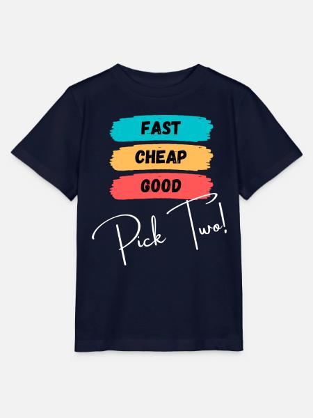 Fast, cheap, good - pick two! - Stanley/Stella Kinder T-Shirt MINI CREATOR  - Navy