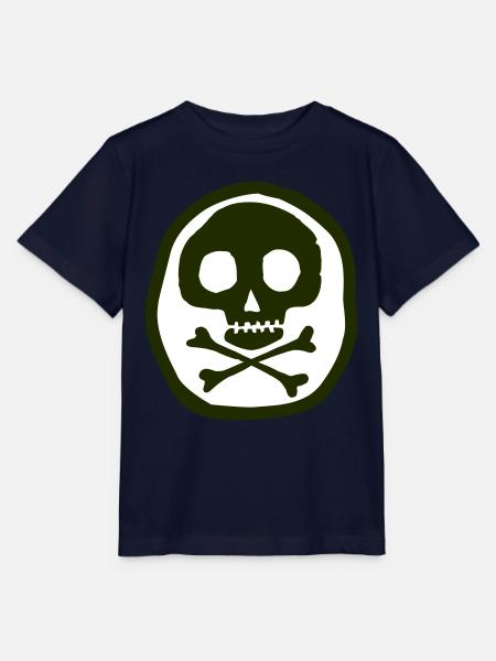 Schädel und Knochen - Stanley/Stella Kinder T-Shirt MINI CREATOR - Navy
