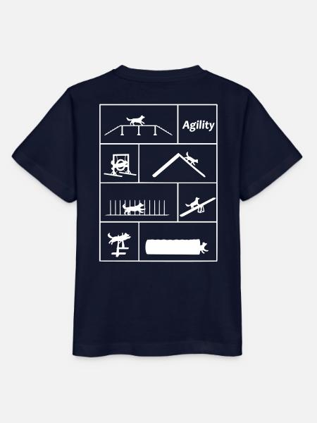 Agility - T-shirt bio MINI CREATOR Stanley/Stella Enfant - marine