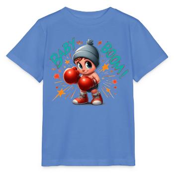 Baby Boom - Stanley/Stella MINI CREATOR Kids’ T-Shirt - bright blue - Front - Taisha (125cm)