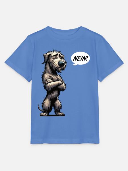 Nein Irischer Wolfshund Wolfshundbesitzer - Stanley/Stella Kinder T-Shirt MINI CREATOR - Blau