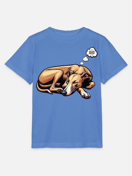 Whippet Windhund Whippets Windhundbesitzer - Stanley/Stella Kinder T-Shirt MINI CREATOR  - Blau