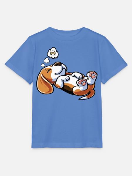Beagle Beaglebesitzer Beaglehalter beaglehund - Stanley/Stella Kinder T-Shirt MINI CREATOR - Blau
