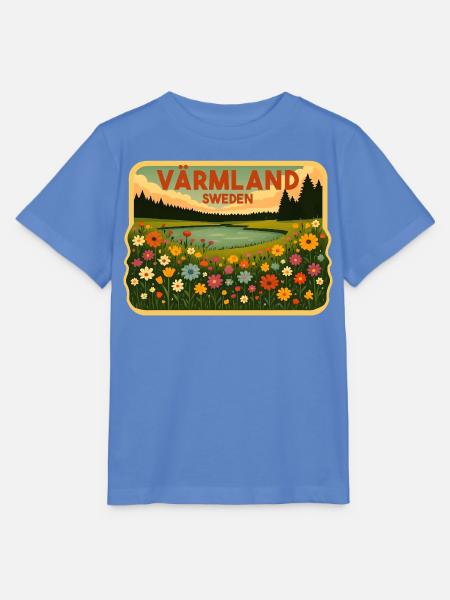 Värmland Schweden - Stanley/Stella Kinder T-Shirt MINI CREATOR  - Blau