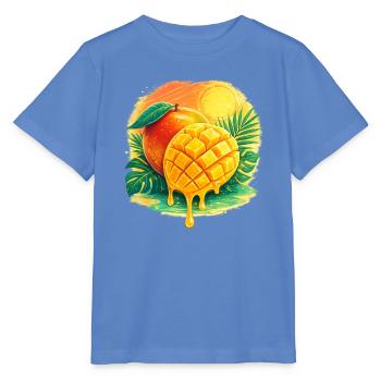 Mango Paradise - Stanley/Stella Kinder T-Shirt MINI CREATOR  - Blau - Vorne - Taisha (125cm)