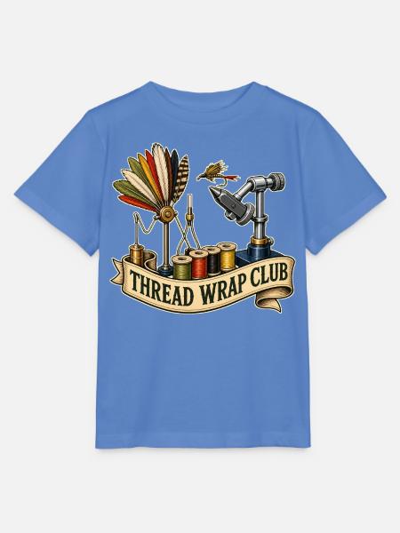 THREAD WRAP CLUB Angeln - Stanley/Stella Kinder T-Shirt MINI CREATOR - Blau
