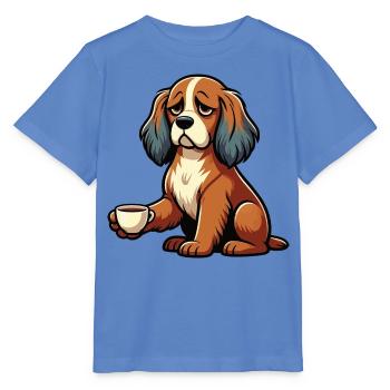 Cocker Spaniel Cockerhund Cocker Spaniel Besitzer - Stanley/Stella Kinder T-Shirt MINI CREATOR  - Blau - Vorne - Taisha (125cm)